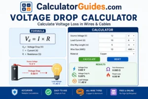Voltage Drop Calculator