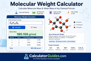 Molecular Weight Calculator