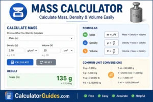 Mass Calculator