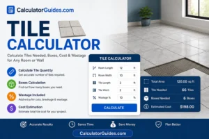 Tile Calculator