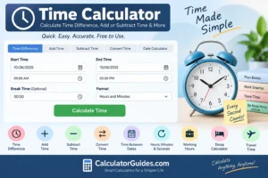 Time Calculator