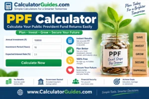 PPF Calculator