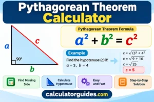 Pythagorean Theorem Calculator