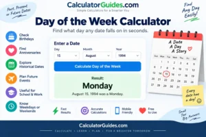 Day of the Week Calculator