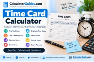 Time Card Calculator