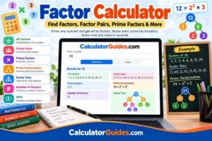 Factor Calculator