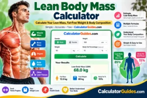 Lean Body Mass Calculator