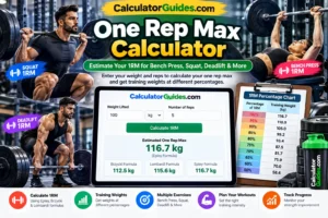 One Rep Max Calculator