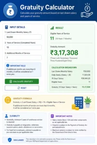 Gratuity Calculator