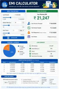 EMI calculator