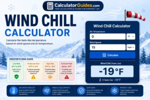 Wind Chill Calculator