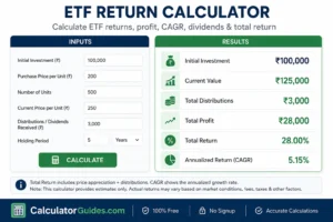 ETF Return Calculator