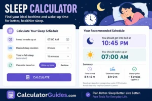 Sleep Calculator