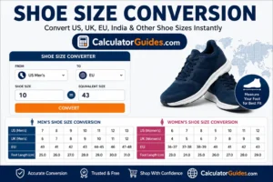 Shoe Size Conversion