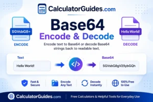 Base64 Encode Decode