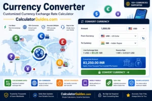 Currency Converter – Customized Currency Exchange Rate Calculator