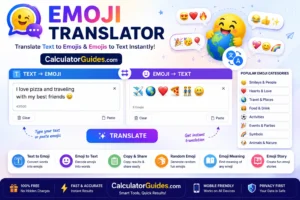Emoji Translator