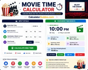 Movie Time Calculator