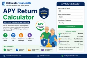 APY Return Calculator
